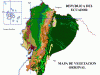 Fisica Vegetacion Mapa Ecuador